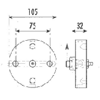 Simalube 4-fach-Adapter R 1/4'